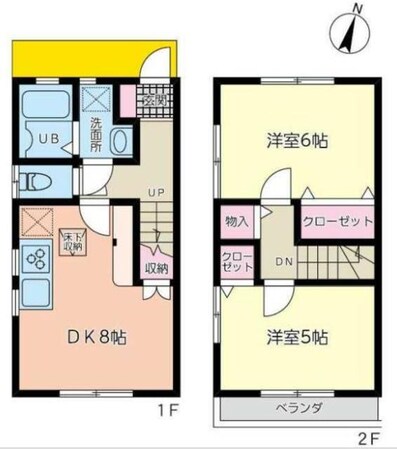 ピュアハイツの物件間取画像